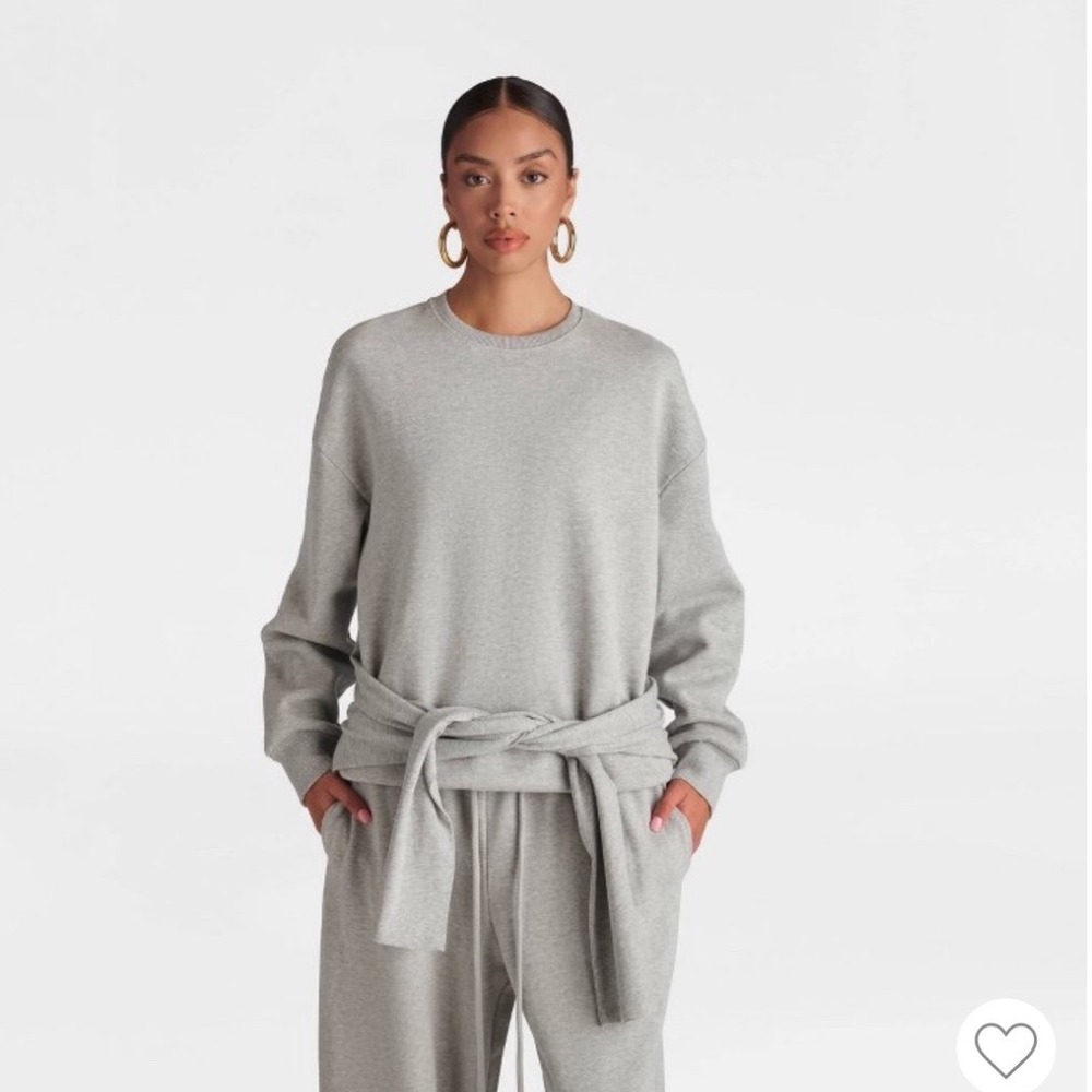 KBB By Kahlana Double Layer Heather Grey XS NWT - Picture 6 of 8